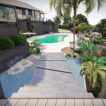 Luxury Monte Sunset Hillside Villa With Multi Levels
