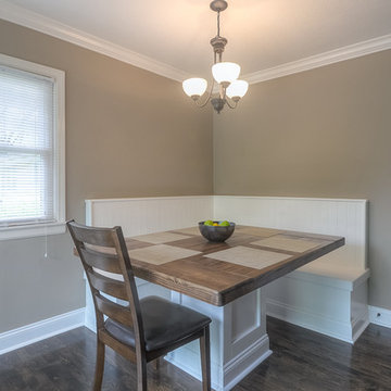 Built in dining booth
