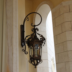 EX-047 Custom Exterior Iron Lights - Products