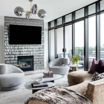 Living Room | Chic Buckhead Condo | Buckhead, Georgia
