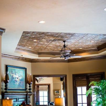 Amazing Spaces by Catherine Henry using Ceiling Tiles By Us ceiling tiles