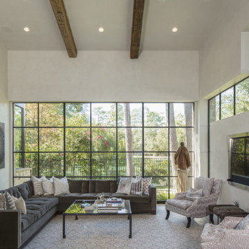 Thompson Custom Homes – Designs by Robert Dame – Houston TX