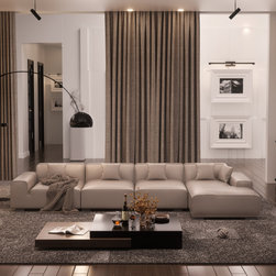 Crowford Leather Sofas - Sofaer & Moduler