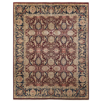 Isabella, One-of-a-Kind Hand-Knotted Area Rug Red, 8'1"x10'4"