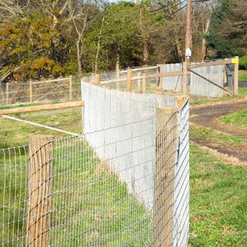 Woven Wire Horse Fence