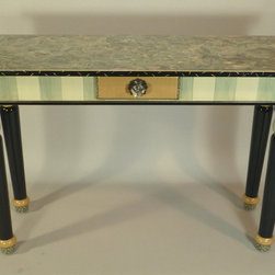Turned Leg Sofa Table - Handpainted - Products