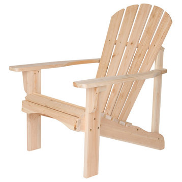 Rockport Adirondack Chair, Natural