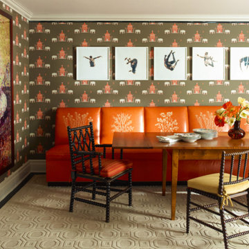 Decorating with Carpets: Dining Rooms