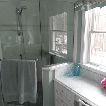 New Glass Shower Surround