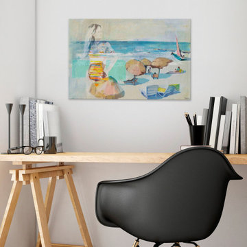 "Summer Days Remembered" Painting Print on Wrapped Canvas