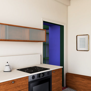 Douai - rénovation de la cuisine d'un appartement à Lille
