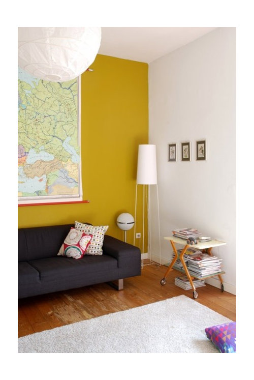 Mustard Yellow Living Room Walls Baci Living Room