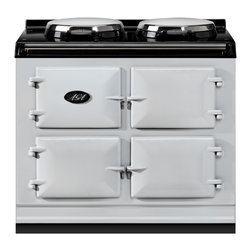 3-oven AGA Total Control in Pearl Ashes - Gas Ranges And Electric Ranges