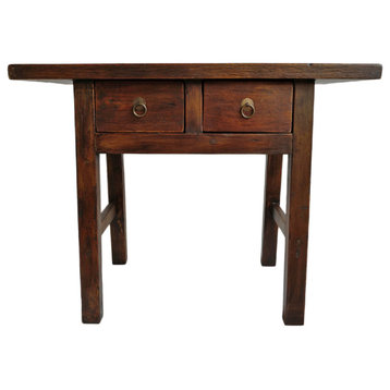 Consigned Farm Console Side Table