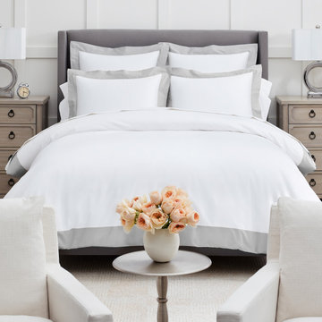 Boll & Branch Colorblock Bed