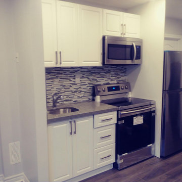 Bath and kitchen