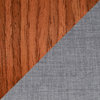 Folia Counter Stool, Set of 2, Light Gray Fabric