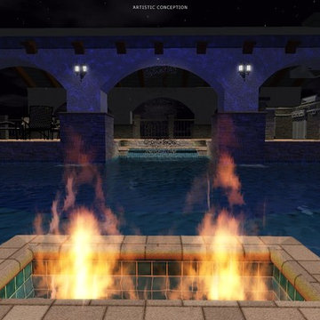 Water Fountain, Waterwall, Water Feature, Waterfall