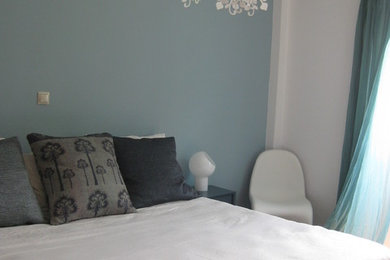 Aménagement d'une chambre contemporaine.