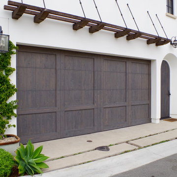 Rustic Cedar - Garage & Entry Doors - Newport Beach, CA