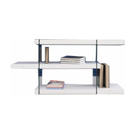 Modrest Maze Modern High Gloss Bookcase Contemporary Bookcases By Vig Furniture Inc