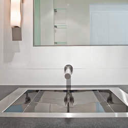 Bathroom Lavs in a flush-mount installation - Bathroom Vanities And Sink Consoles