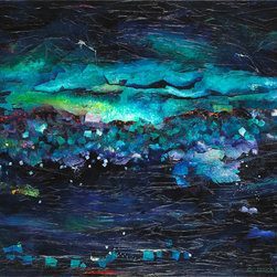 Abstracted Landscape Paintings - Paintings
