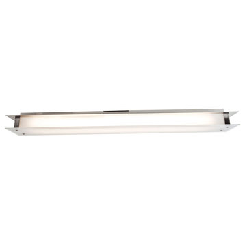 Vision Fluorescent Ceiling Wall Fixture, 38.25"x9.9"x4"