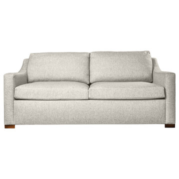 Ashley Sleeper Sofa 80", Grey, Premium Memory Foam Mattress