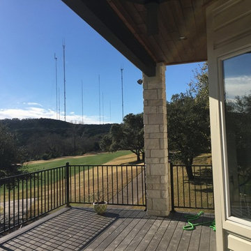 Austin Country Club Patio and Porch Redesign