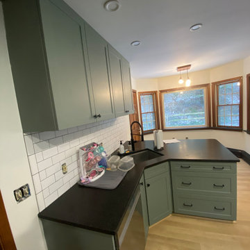 Customer kitchen and bath update