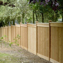 Picture Frame Cedar Fence - Home Fencing And Gates
