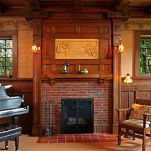 fireplace overmantle