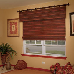 Horizons Natural Woven Shades - Window Treatments