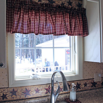 Kitchen Design: Mid Continent Cabinetry, Wilsonart Quartz Pattern Countertop