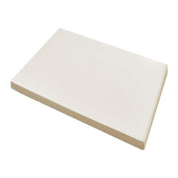 Rhombus Smooth White 5-1/2 in. x 9-1/2 in. Porcelain Floor and Wall Tile (11.68 - Wall And Floor Tile