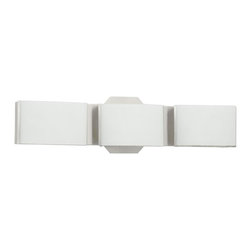 Dakota 3-Light Satin Nickel Bath Bar Light - Bathroom Vanity Lighting