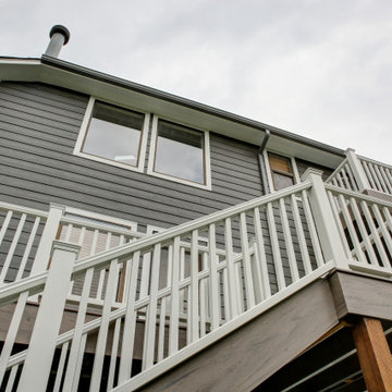Louisville-Boulder Area Home | Cedar to Hardie Transformation | WoodTone Rustic
