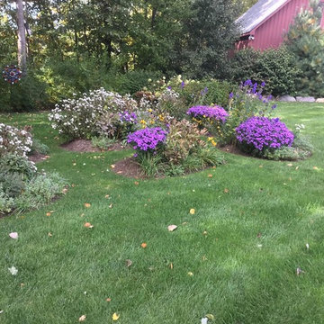 Beautiful Fall Perennial Garden