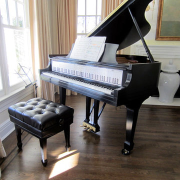 LAUREL HOLLOW RESTORATION: CUSTOM JACOBEAN/GREY BLEND AND BONA TRAFFIC HD SATIN