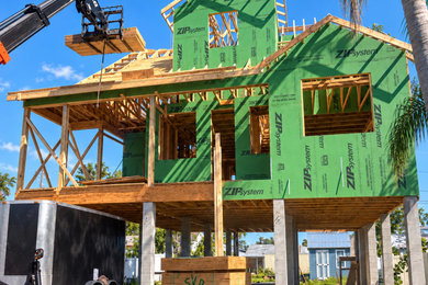 Three-Story Custom Home - Phase 4 of 4: Third-Floor Framing & Roof Trusses