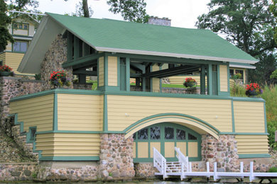 FRANK LLOYD WRIGHT - PENWERN ESTATE - BOATHOUSE HISTORIC RESTORATION