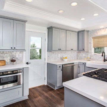 San Clemente Kitchen and Fireplace Remodel