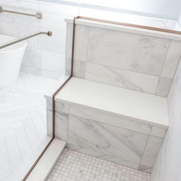 Master Bathroom Remodel - Marble Masterpiece