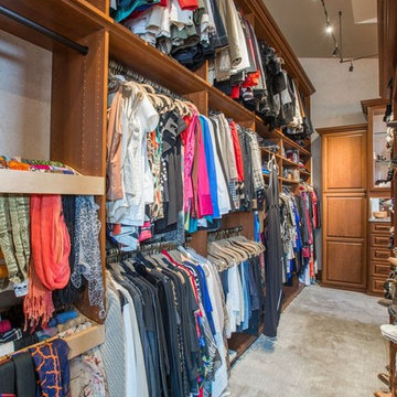Colorado Springs Traditional Master Closet