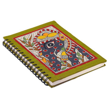 Exuberant Elephant Handmade Paper Journal