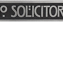 Address plaque