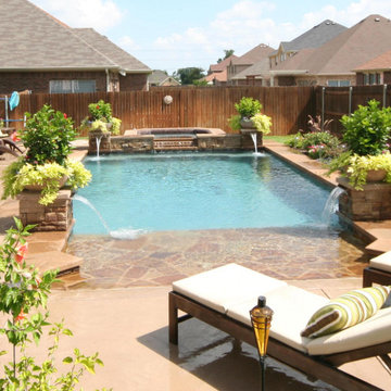 Small Zero Lot Line Pools