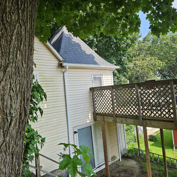 Installed CertainTeed Pewter Wood Roofing in a House in Groton, CT