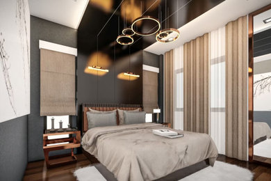 Inspiration for a modern home design remodel in Other